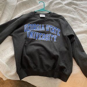 size medium georgia state crew neck